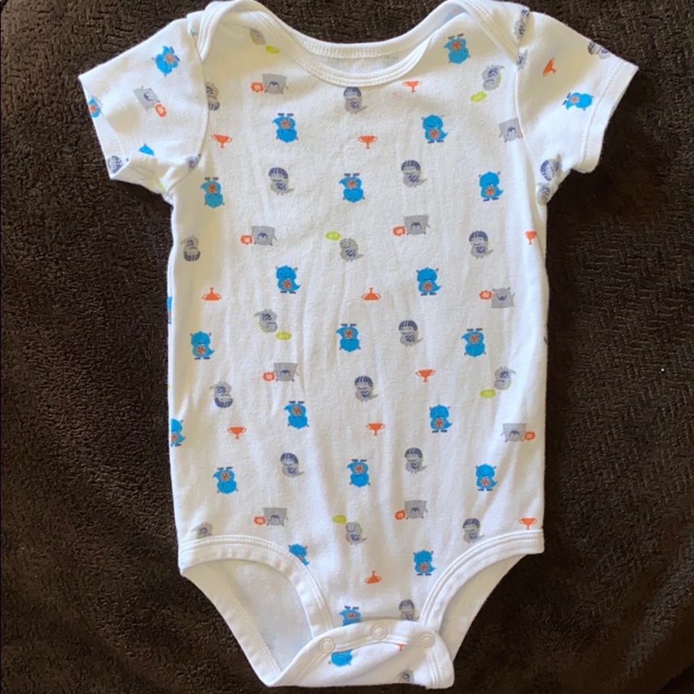 Sporty Monsters Boys Onesie